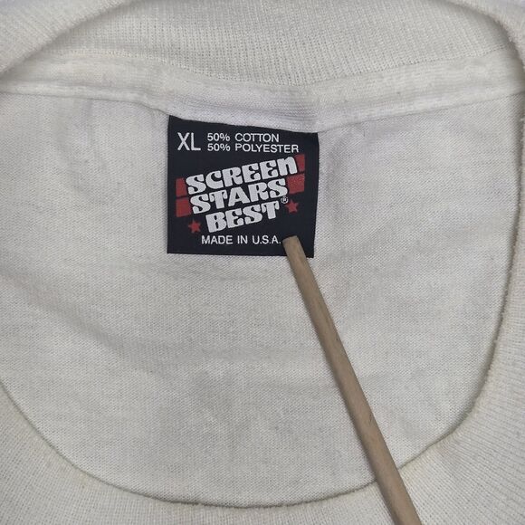 Vintage Screen Stars Best 90s Oregon Golf Red White Graphic Tee Shirt XL USA - Picture 4 of 6